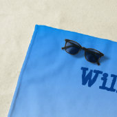 Serviette De Plage Robot Boys mignon et coloré moderne (En situation)