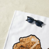 Serviette De Plage Rock and Roll (En situation)