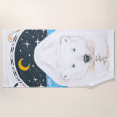 Serviette De Plage Roi des ours polaires (Devant)