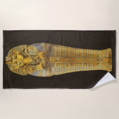 SERVIETTE DE PLAGE ROI TUT (Devant)