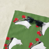 Serviette de plage Roller Skates (En situation)