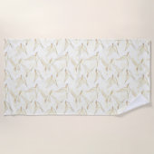 Serviette De Plage Romantic Birds life is but a dream  (Devant)