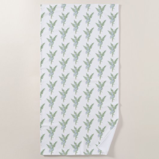 Serviette De Plage Romarin (Devant)