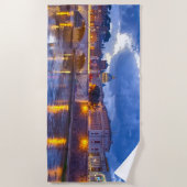 Serviette De Plage Rome Italie (Devant)