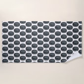 Serviette De Plage rondelle (Devant)
