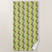 Serviette De Plage Rooster (Devant)