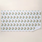 Serviette de plage Rooster (Devant)
