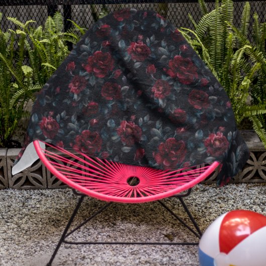 Serviette De Plage Rosé Bourgogne Morose