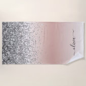 Serviette De Plage Rose Gold (Devant)