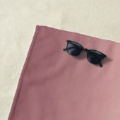 Serviette de plage rose Gold Parties scintillant a (En situation)