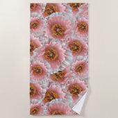 Serviette De Plage rose pop (Devant)