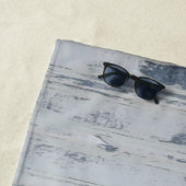 Serviette De Plage Roses d'art du crâne Adulte (En situation)