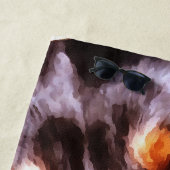 Serviette De Plage Rottweiler Artistic Pet (En situation)