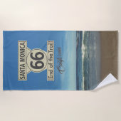 Serviette De Plage Route 66 (Devant)