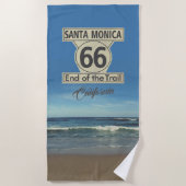 Serviette De Plage Route 66 (Devant)