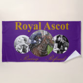 Serviette De Plage Royal Ascot Racing Raffiné (Devant)