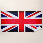 Serviette De Plage Royaume-Uni British England Flag Beach Towel (Devant)