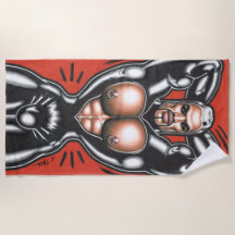 Rubberwear à la salle de gym