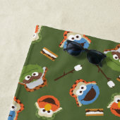 Serviette De Plage Rue Sésame | Camping Est S'more Amusant Avec Les A (En situation)