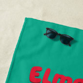 Serviette De Plage Rue Sésame | Elmo, Tango, & Grover Park Graphic (En situation)