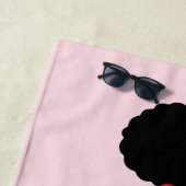 Serviette De Plage Rue Sésame | Gabrielle Ajouter Votre Nom (En situation)