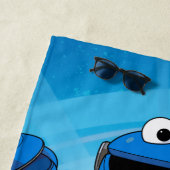 Serviette De Plage Rue Sésame | Méca Builders Cookie Monster (En situation)
