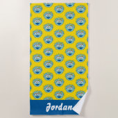 Serviette De Plage Rue Sésame | Rosita Smile (Devant)