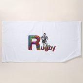 Serviette De Plage Rugby SUPÉRIEUR (Devant)