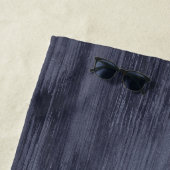 Serviette De Plage Russe Caroline du Sud Palmetto et Lune (En situation)