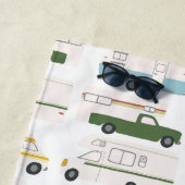 Serviette De Plage RV Campervan vanlife Motorhome Trailer PERSONNALIS (En situation)