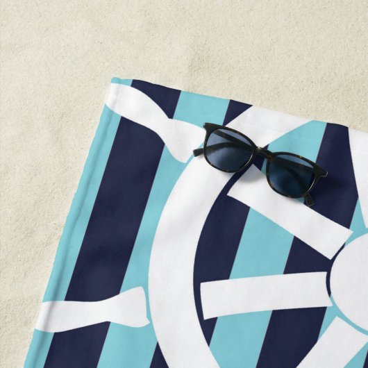 Serviette De Plage S.K. NautiGal (En situation)