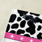 Serviette De Plage Sa Dernière soirée de bachelorette Rodeo Disco (En situation)