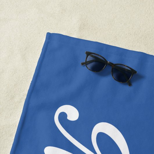 Serviette De Plage Sa sirène (En situation)