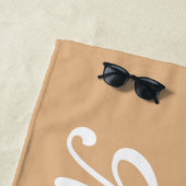 Serviette De Plage Sa sirène (En situation)