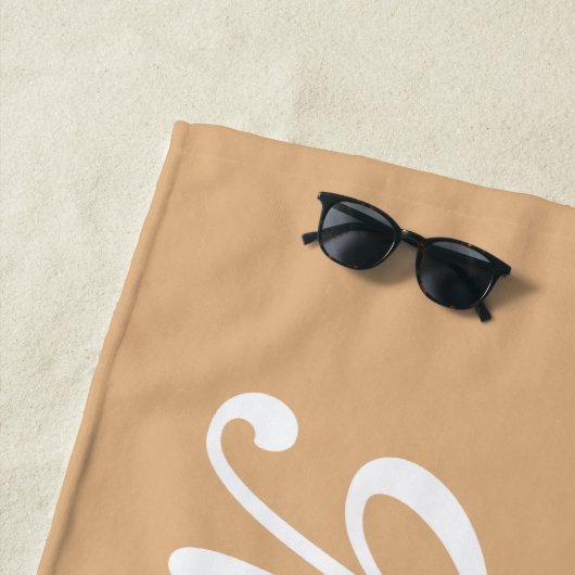 Serviette De Plage Sa sirène (En situation)