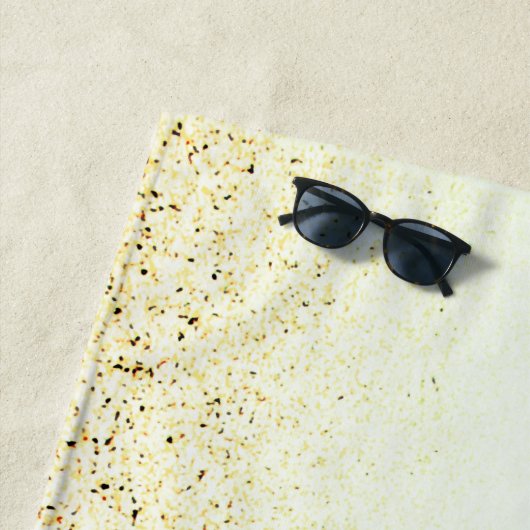 Serviette De Plage Sable et mer Calme Côté (En situation)