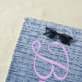 Serviette De Plage Sable tendance (En situation)