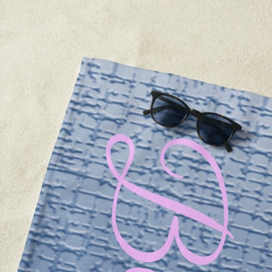 Serviette De Plage Sable tendance (En situation)