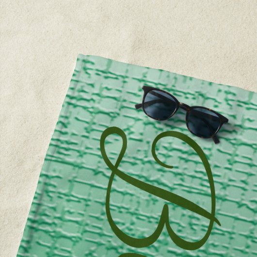 Serviette De Plage Sable tendance (En situation)
