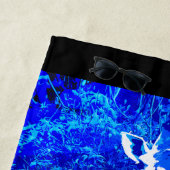 Serviette de plage Safari Giraffe Dream (En situation)