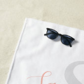 Serviette de plage Safari Jungle (En situation)