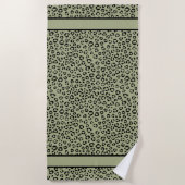 Serviette De Plage Saged Leopard (Devant)