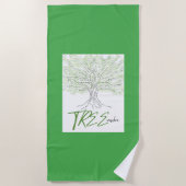 Serviette De Plage Sagesse de l'arbre (Devant)