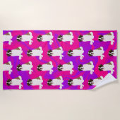 Serviette De Plage Saint Bernard (Devant)