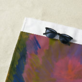 Serviette De Plage Saint Bernard Hippie (En situation)