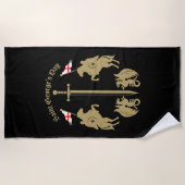 Serviette De Plage Saint George's Day (Devant)