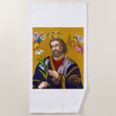 Serviette De Plage Saint Joseph San Jose (Devant)