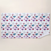 Serviette De Plage Saint Valentin (Devant)