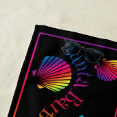 Serviette De Plage Sainte-Barbe (En situation)