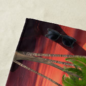 Serviette De Plage Saison de Vacances d'Été Tropical (En situation)
